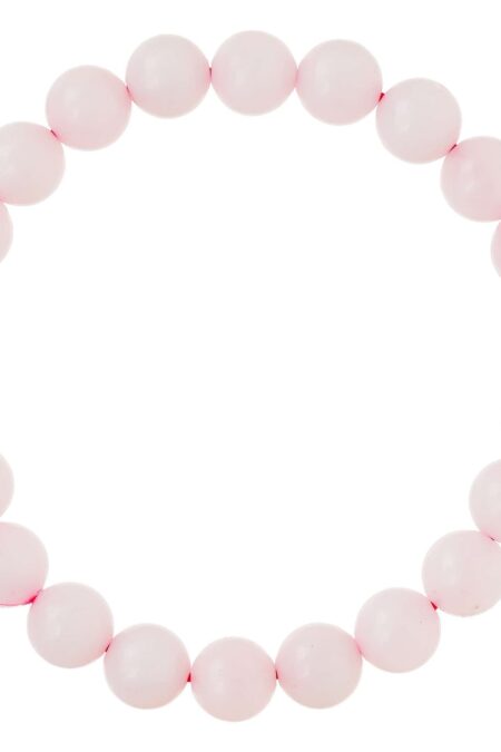 Rose Quartz Bracelet for Women Men's Gifts - Protection Healing Crystal Bracelet - 8mm Gemstone Beaded Adjustable