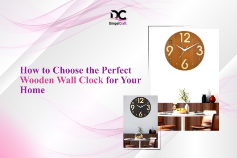 Wooden Wall Clock